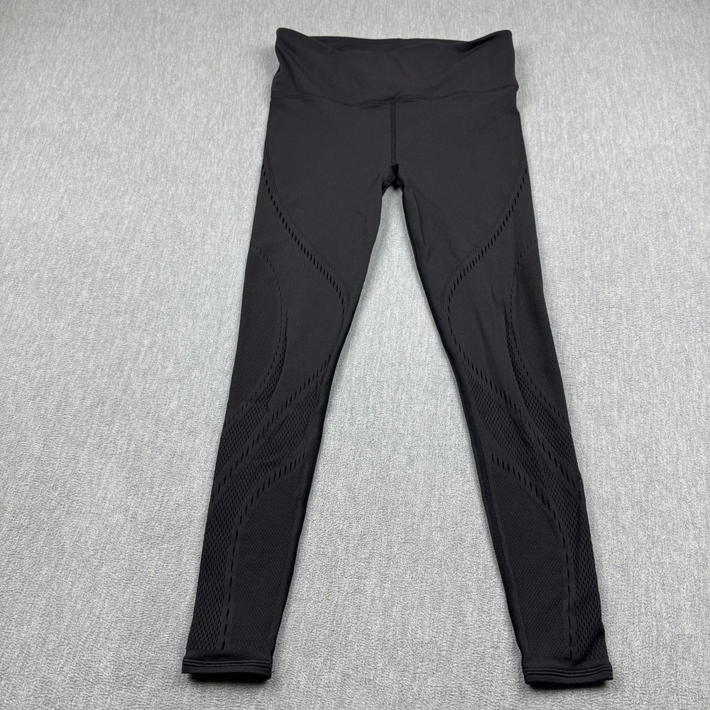 Lululemon Leggings Womens 10 Black Reveal Tight Precision 25" Yoga Training